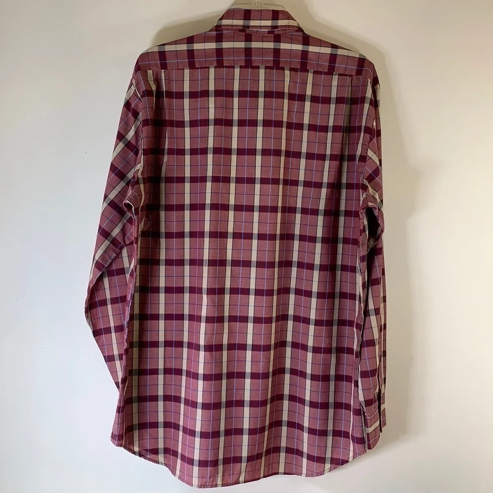 Vintage LEVI’s Plaid Button Down Shirt. Men’s XL.